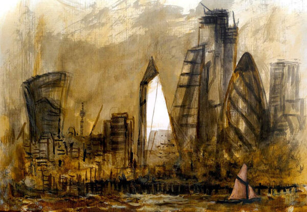 Anna Keen Towers of The City of London traditional Thames Sailing Barge